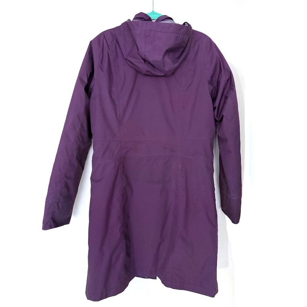 Eddie Bauer Women’s L Tall Purple 3-in-1 Jacket w/ Removable Liner - Picture 3 of 13